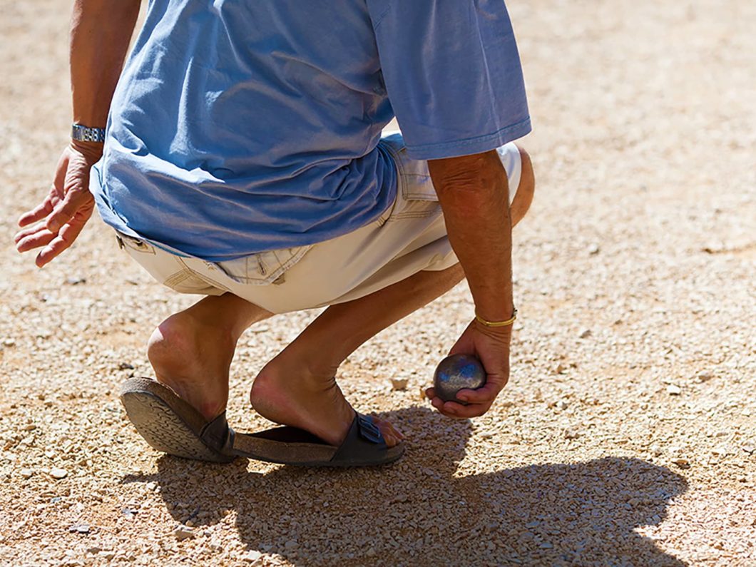 partie de petanque