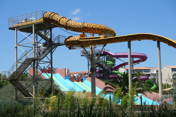 toboggan aqualand cap d'agde