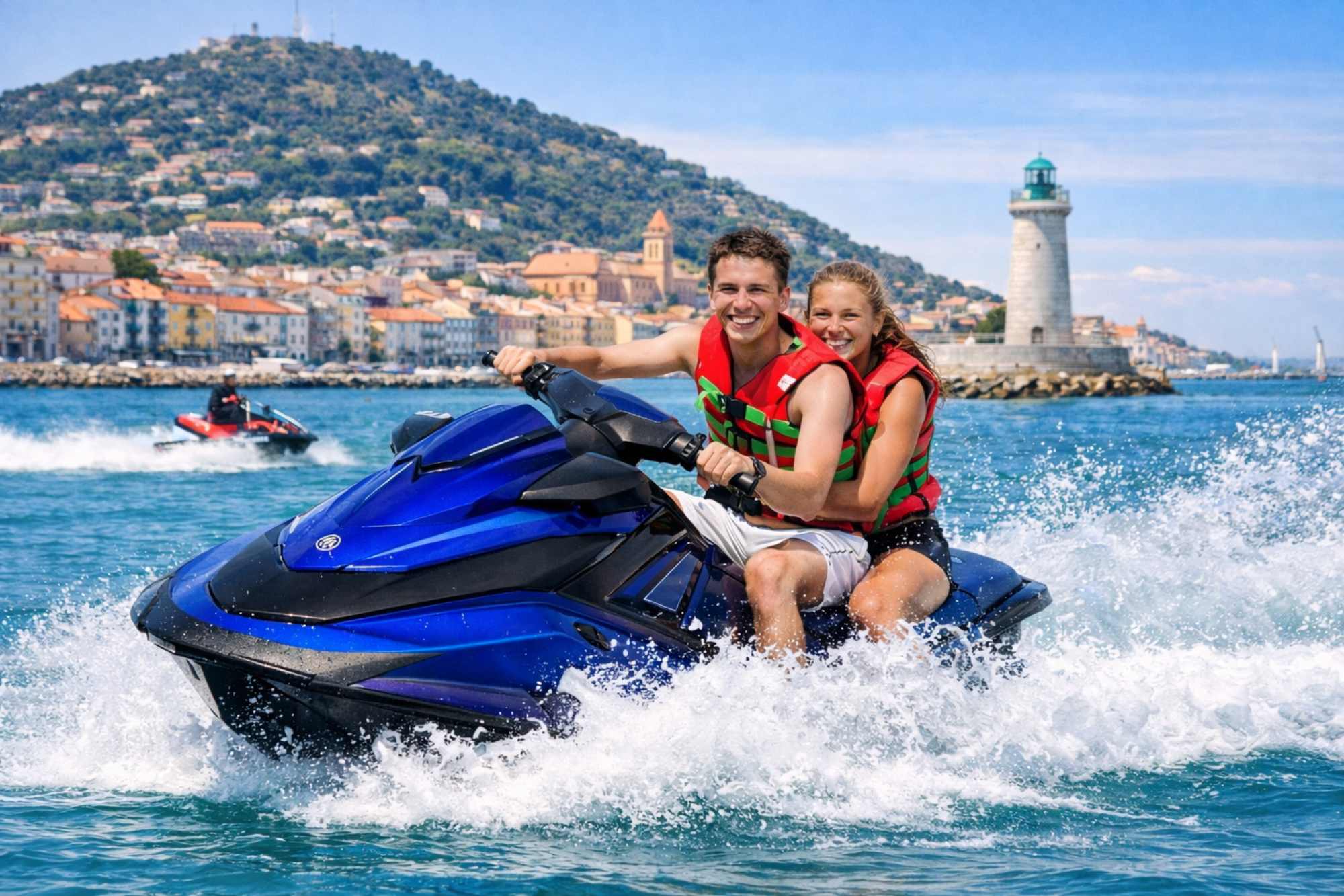 Faire du jet ski à Sète