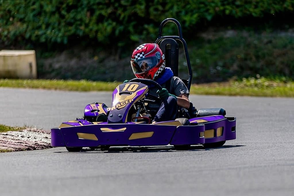 Kart sur le circuit de karting à Marseillan Plage